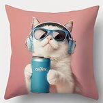 Kussenhoes Poes Coffee